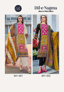 Belliza Designer Studio Dil E Nagma Pure Jam Cotton Handwork Salwar Kameez