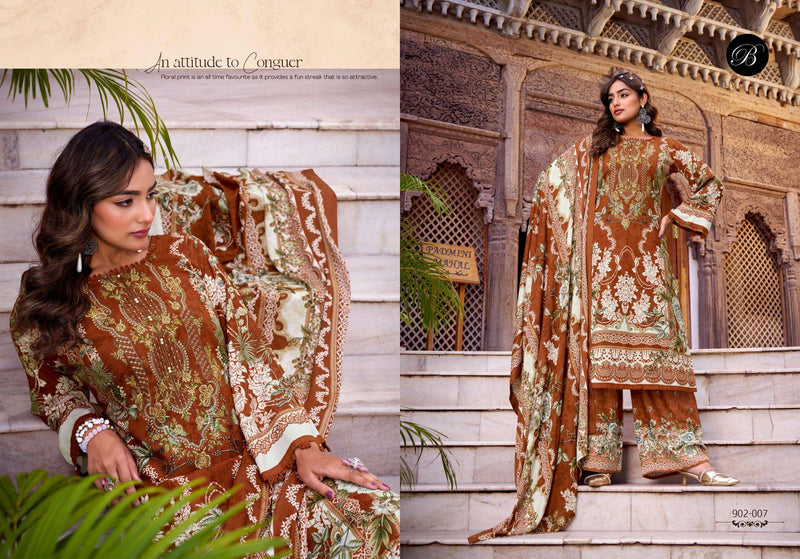 Belliza Designer Studio Dilkhush Pure Viscose Rayon Embroidered Salwar Suit