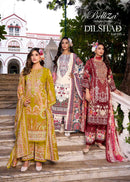Belliza Designer Studio Dilshad Vol 5 Pure Viscose Rayon Exclusive Embroidered Work Salwar Suit