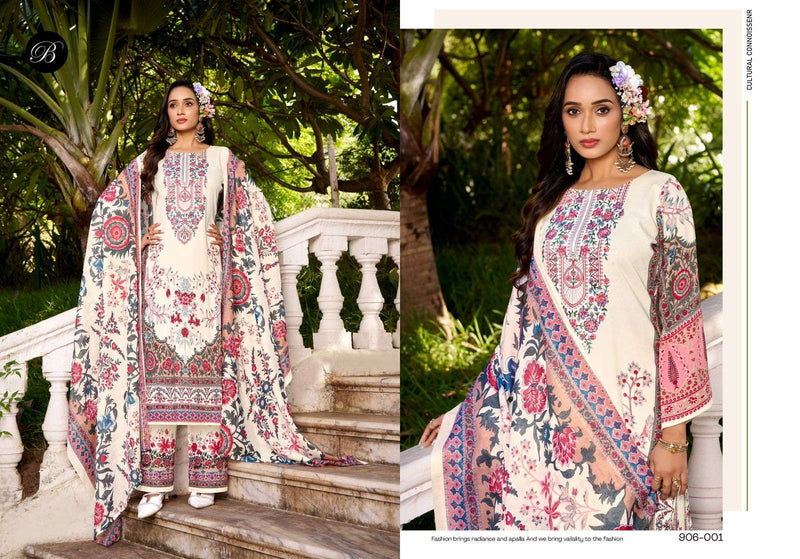 Belliza Designer Studio Dilshad Vol 5 Pure Viscose Rayon Exclusive Embroidered Work Salwar Suit