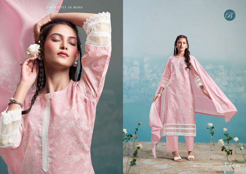 Belliza Designer Studio Flamingo Cotton Digital Print Salwar Suit