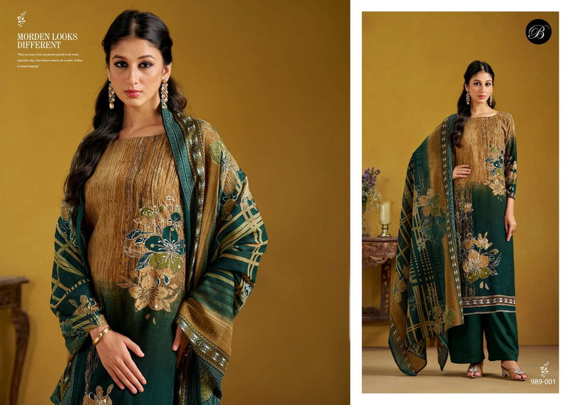 Belliza Designer Studio Lamhe Pure Viscose Rayon Handwork Salwar Suit