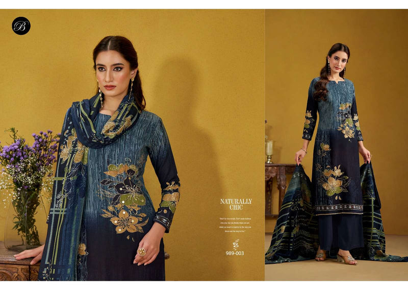 Belliza Designer Studio Lamhe Pure Viscose Rayon Handwork Salwar Suit