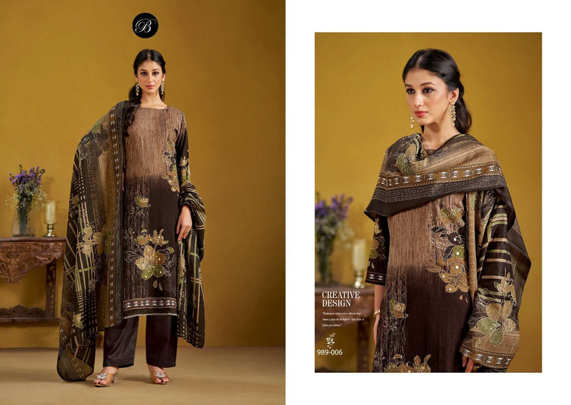 Belliza Designer Studio Lamhe Pure Viscose Rayon Handwork Salwar Suit