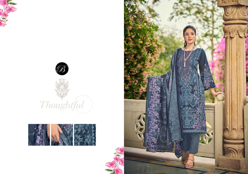 Belliza Designer Studio Naira Vol 107 Pure Cotton Printed Salwar Kameez