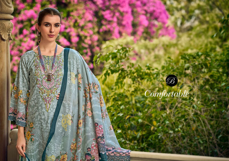 Belliza Designer Studio Naira Vol 107 Pure Cotton Printed Salwar Kameez