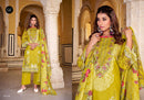 Belliza Designer Studio Naira Vol 124 Heavy Embroidered Cotton Suit Set