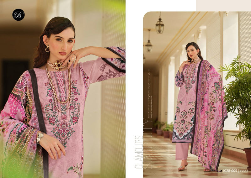 Belliza Designer Studio Naira Vol 91 Pure Cotton Embroidered Salwar Suit