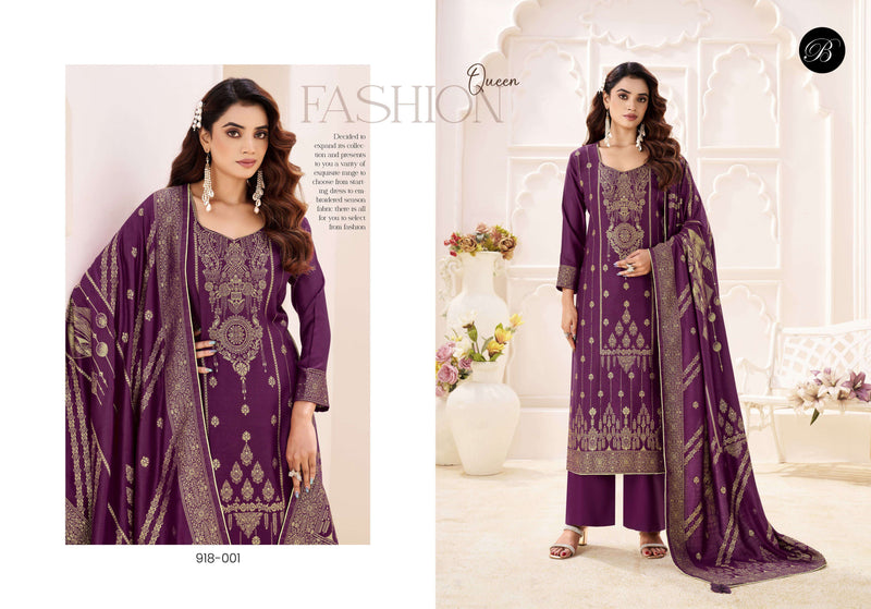 Belliza Designer Studio Nimra Vol 2 Pure Pashmina Embroidered Work Salwar Kameez