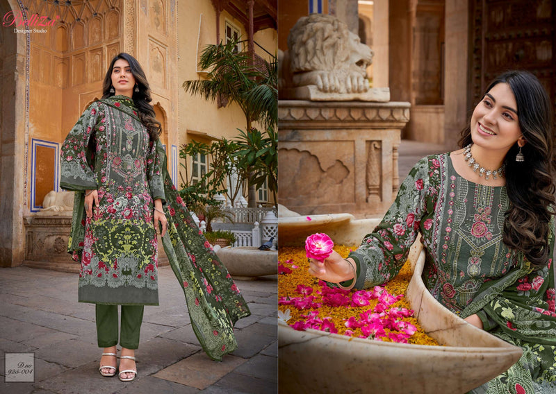 Belliza Designer Studio Riwayat Rayon Digital Print With Exclusive Heavy Self Embroidery Salwar Suit