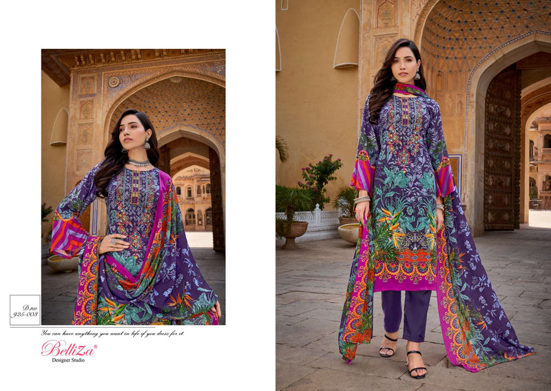 Belliza Designer Studio Riwayat Rayon Digital Print With Exclusive Heavy Self Embroidery Salwar Suit