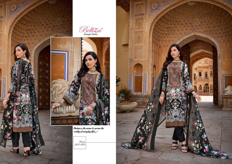 Belliza Designer Studio Riwayat Rayon Digital Print With Exclusive Heavy Self Embroidery Salwar Suit