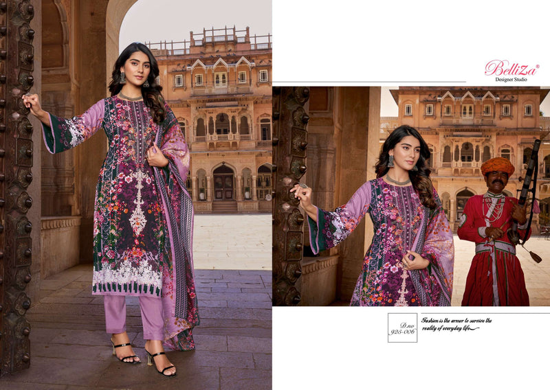 Belliza Designer Studio Riwayat Rayon Digital Print With Exclusive Heavy Self Embroidery Salwar Suit