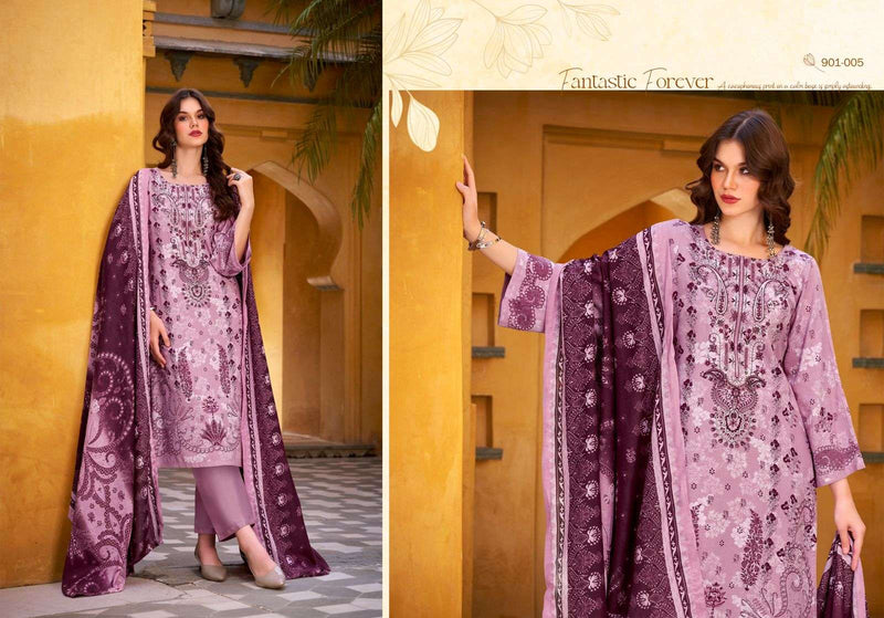 Belliza Designer Studio Riwayat Vol 14 Pure Viscose Rayon Embroidered Salwar Kameez