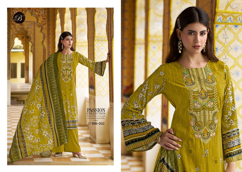 Belliza Designer Studio Riwayat Vol 7 Pure Viscose Rayon Printed Salwar Suit