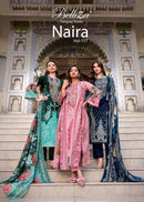 Belliza Designer Studio Naira Vol 117 Pure Cotton Embroidered Work Salwar Kameez