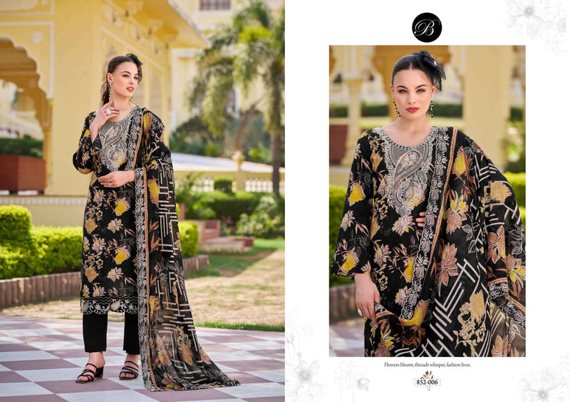 Belliza Designer Studio Tanya Pure Viscose Rayon Embroidered Work Salwar Kameez