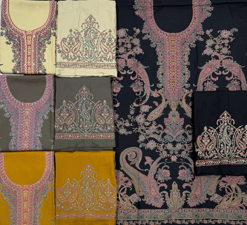 Buy Sneha Viscose Pashmina Suit by Mumtaz Arts New Winter Collection 2025