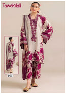 Tawakkal Saba Luxury Lawn Cotton Collection Printed Karachi Salwar Kameez