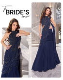 Celestial Blue Embellished Lehenga Shivali 2025 Edition