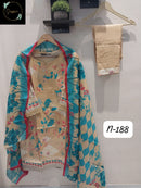 Sapphire Agha Noorain 188 Pure Lawn Cotton Printed Pret Kurti