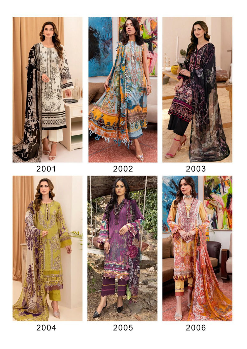 Hala Chevron By Nayra Vol 2 Cotton Karachi Printed Fancy Salwar Suits