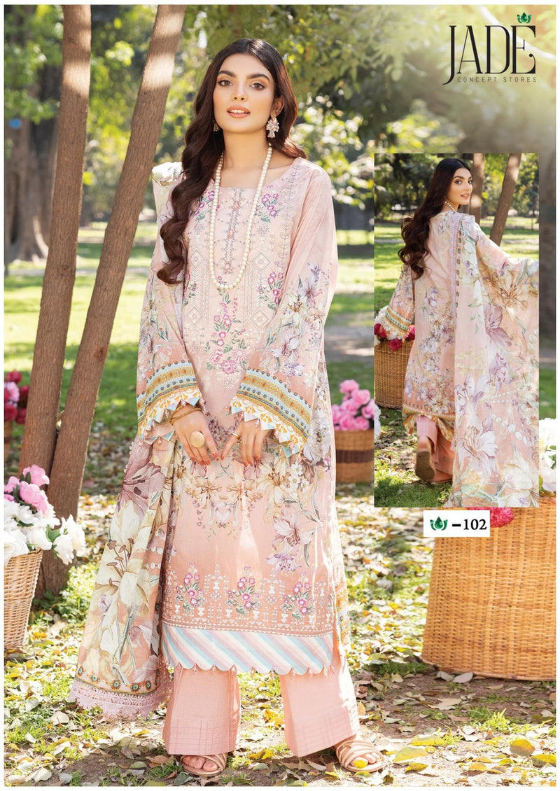 Jade Crimson Exclusive Heavy Lawn Collection Heavy Lawn Cotton Suits