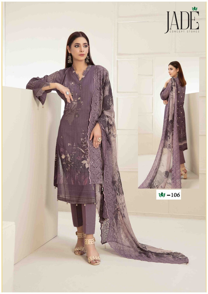 Jade Crimson Exclusive Heavy Lawn Collection Heavy Lawn Cotton Suits