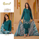 Cosmos Fashion Aayra Exclusive Lawn 12 Heavy Embroidered Salwar Suit