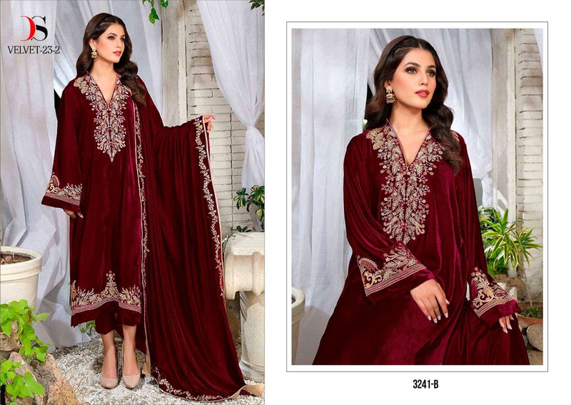 Deepsy Suit Velvet 23 Vol 2 D No 3241 Pakistani Salwar Kameez