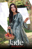 Deepsy Suits Jade Bliss 25 Vol 2 Pure Cotton Embroidered Work Pakistani Suit