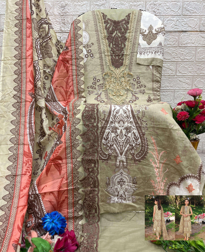 Deepsy Suits Jade Bliss 25 Vol 2 Pure Cotton Embroidered Work Pakistani Suit