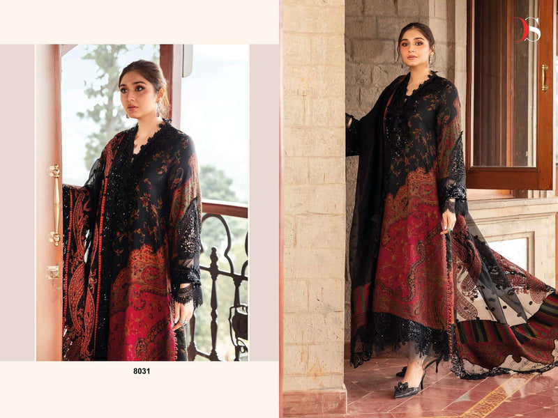 Deepsy Suits Maria B Luxe Viscose Rayon Embroidered Pakistani Salwar Suit