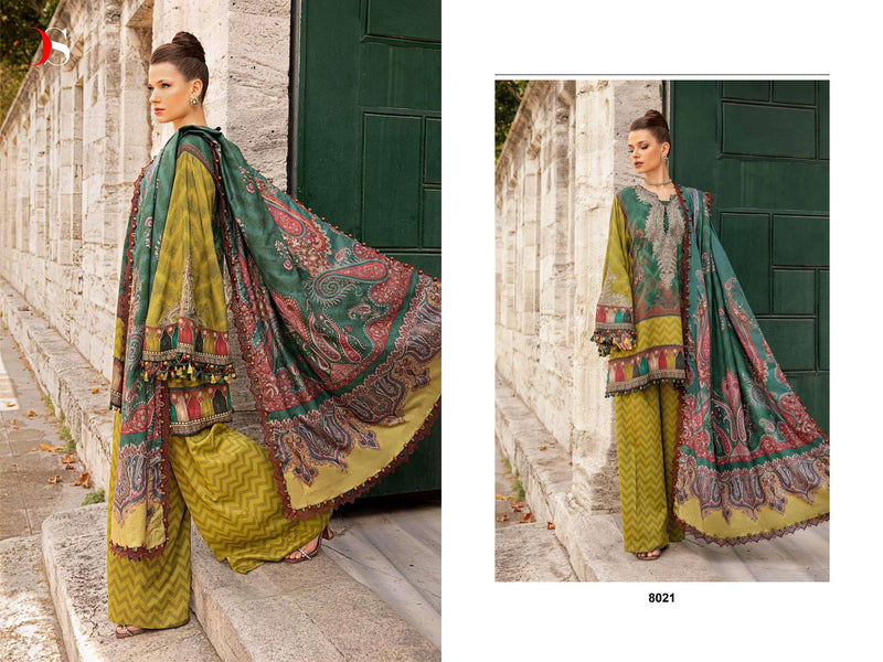 Deepsy Suits Maria B M Print 24 Vol 5 Pure Cotton Embroidery Work Salwar Suit