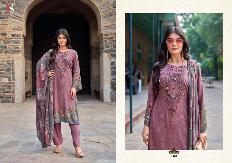 Deepsy Suits Maria B Winter Collection 25 Vol 2 Pashmina Embroidered Designer Suits