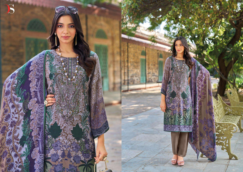 Deepsy Suits Maria B Winter Collection 25 Vol 2 Pashmina Embroidered Designer Suits