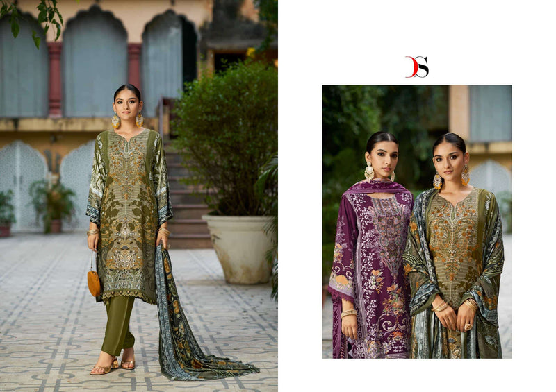 Deepsy Suits Maria B Winter Collecton 25 3 Pure Pashmina Self Embroidered Work Salwar Suit