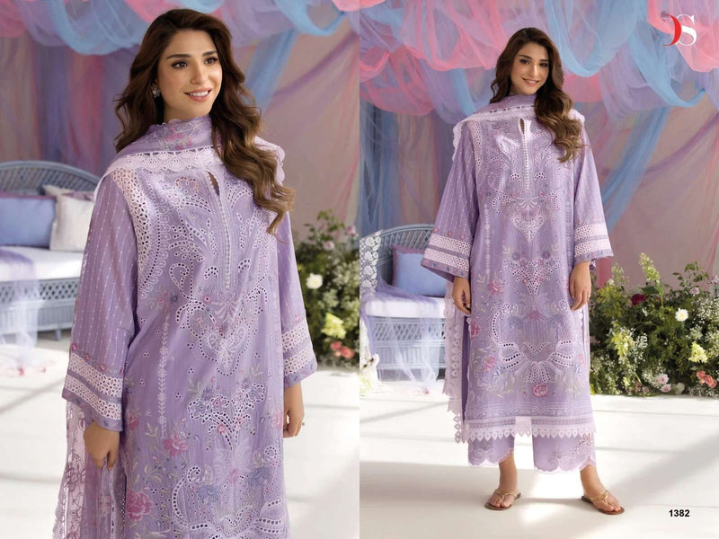 Deepsy Suits Sobia Naziir Luxury Lawn 25 Vol 2 Pure Cotton Embroidered Salwar Kameez