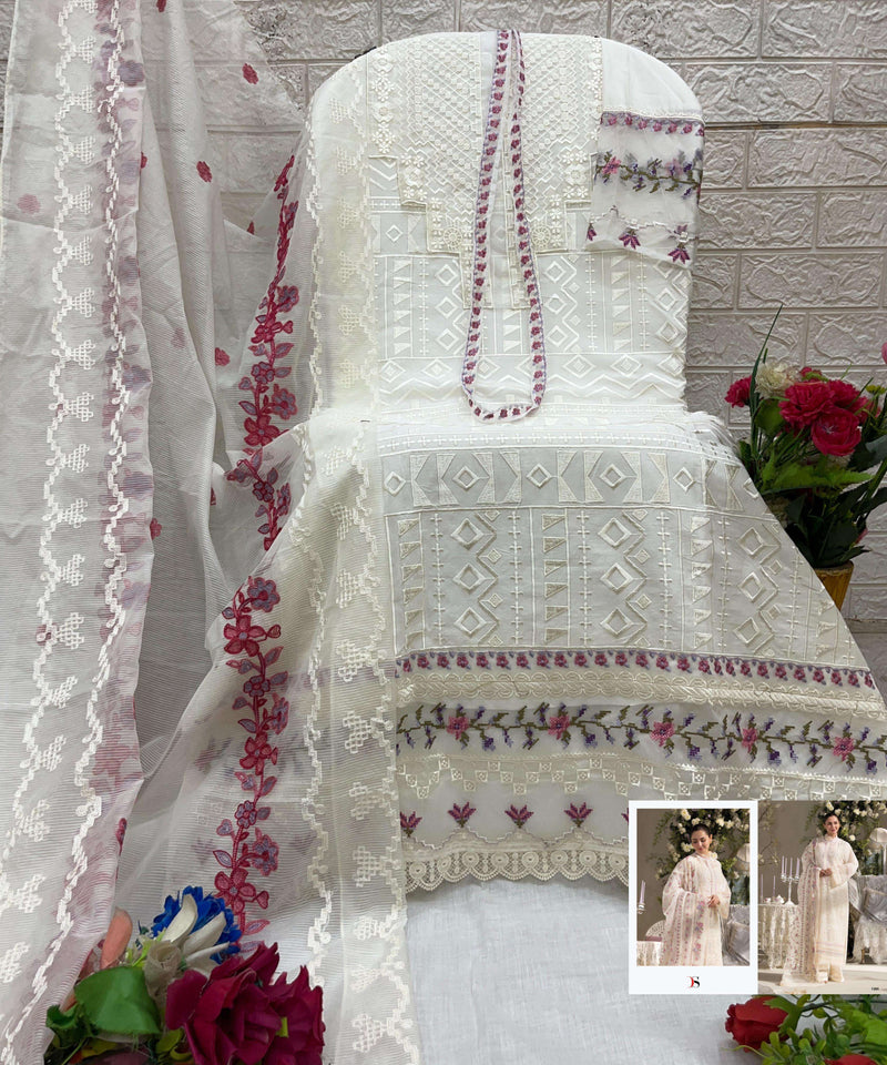 Deepsy Suits Sobia Naziir Luxury Lawn 25 Vol 2 Pure Cotton Embroidered Salwar Kameez