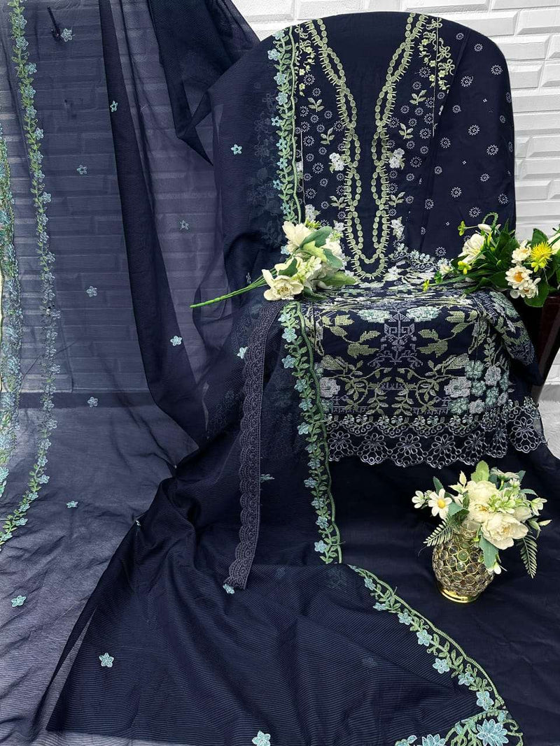 Deepsy Suits Sobia Nazir Luxury Lawn 25 Pure Cotton Embroidered Salwar Kameez