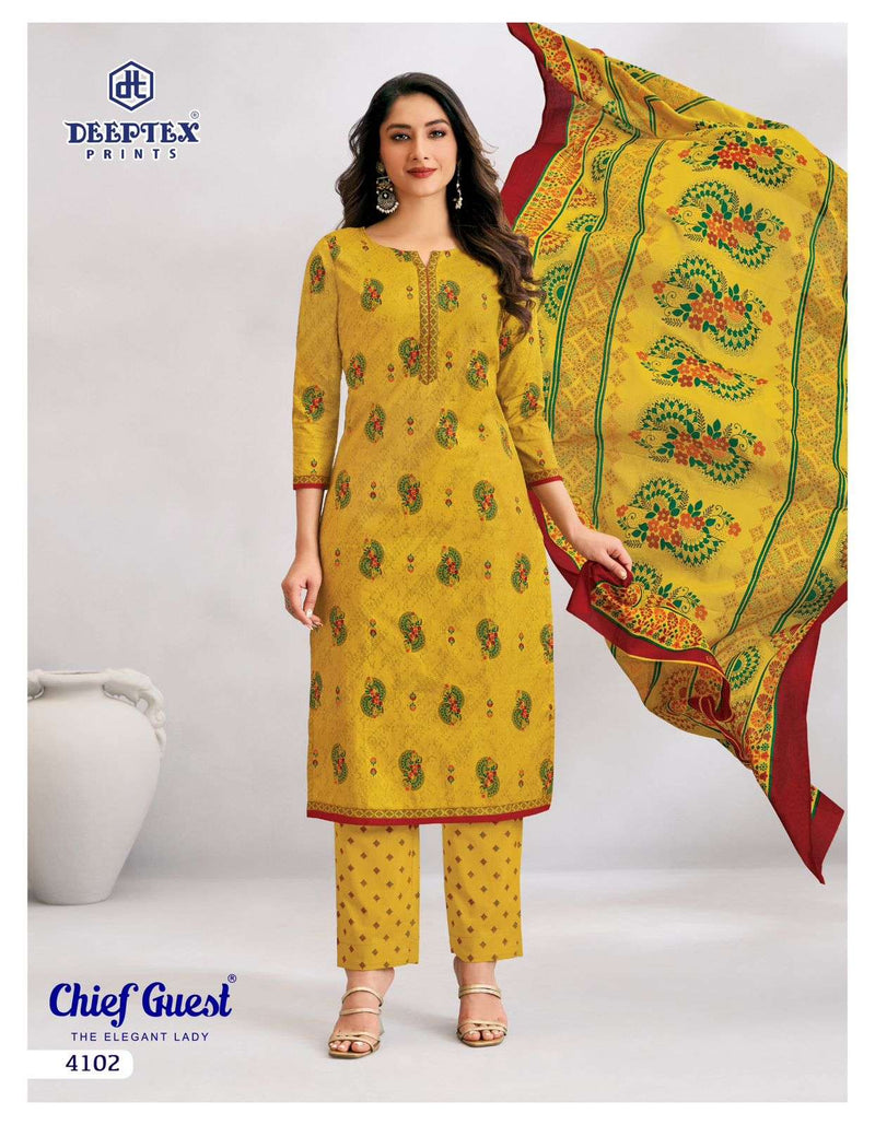 Deeptex Chief Guest Vol-41 – Premium Cotton Suit Collection | 460/-