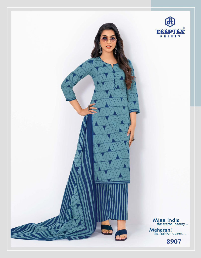 Deeptex Miss India Vol 89 Pure Cotton Printed Casual Wear Salwar Suit