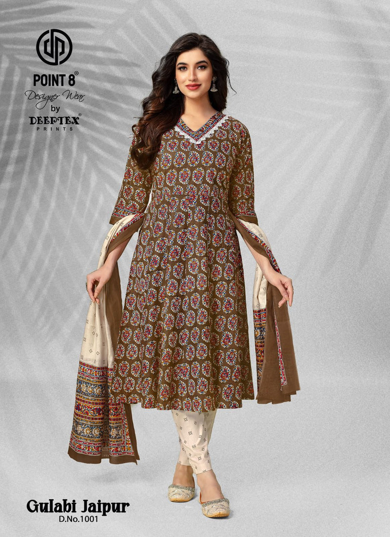 Deeptex Print Gulabi Jaipur Vol 1 Pure Cotton Exclusive Printed Kurti