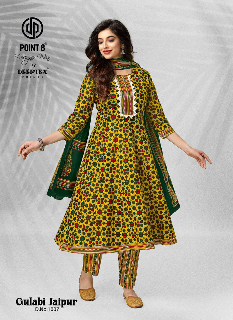 Deeptex Print Gulabi Jaipur Vol 1 Pure Cotton Exclusive Printed Kurti