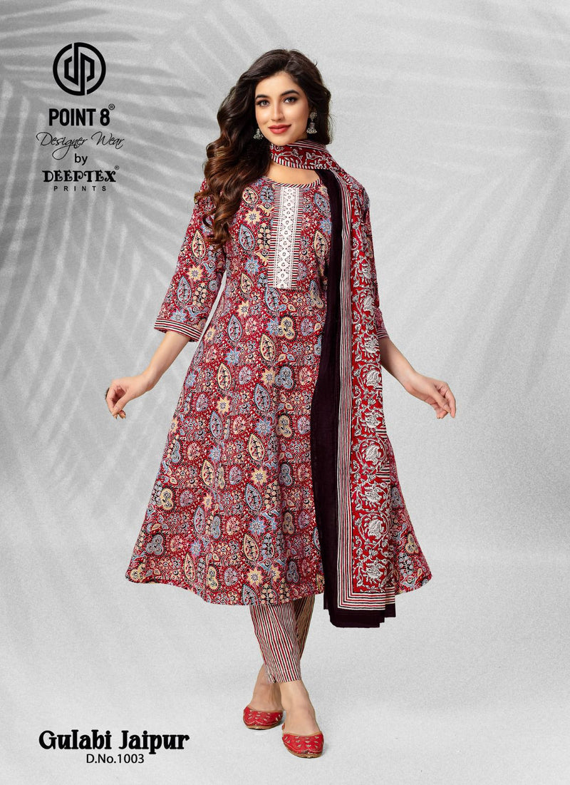 Deeptex Print Gulabi Jaipur Vol 1 Pure Cotton Exclusive Printed Kurti