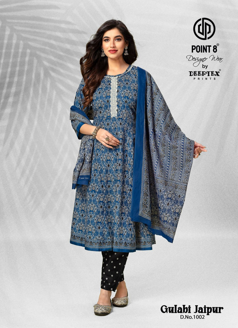 Deeptex Print Gulabi Jaipur Vol 1 Pure Cotton Exclusive Printed Kurti