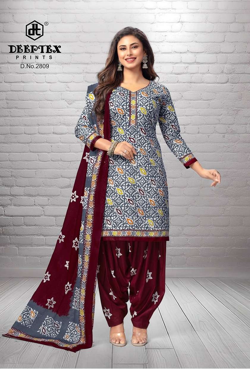 Deeptex Prints Batik Plus Vol 28 Pure Cotton Printed Dailywear Suit