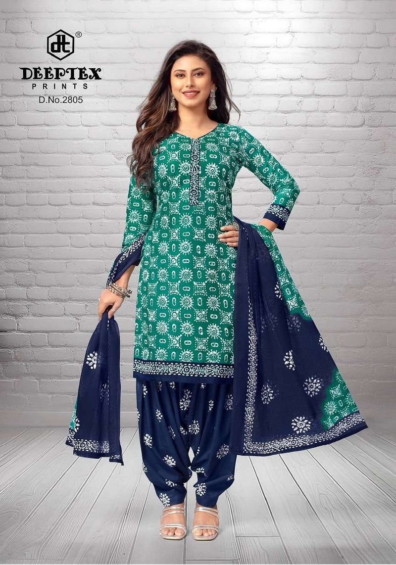 Deeptex Prints Batik Plus Vol 28 Pure Cotton Printed Dailywear Suit