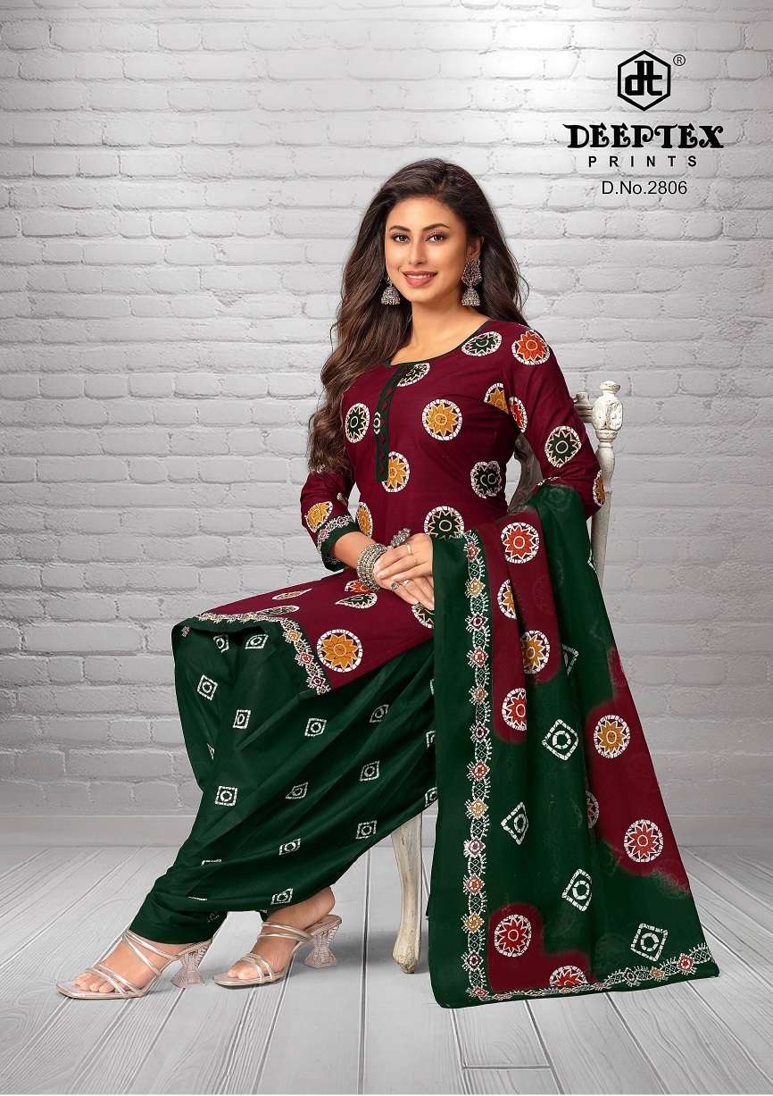 Deeptex Prints Batik Plus Vol 28 Pure Cotton Printed Dailywear Suit