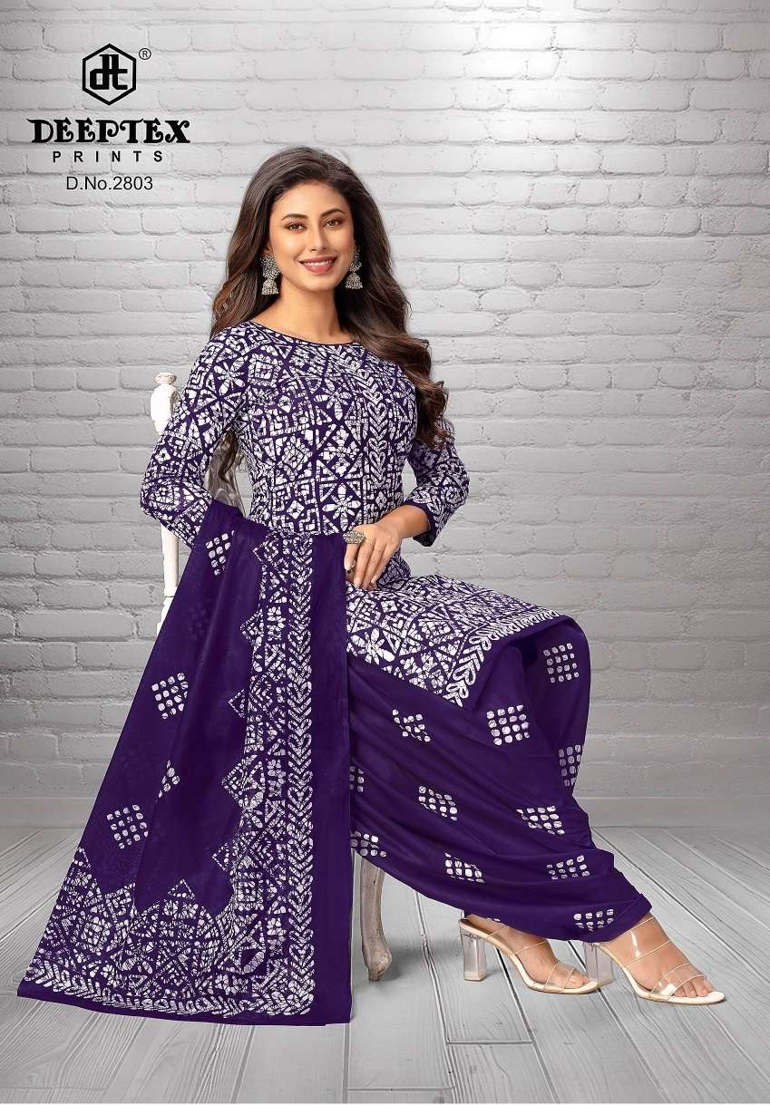 Deeptex Prints Batik Plus Vol 28 Pure Cotton Printed Dailywear Suit